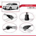 Toyota Verso (AR20) 2009-2018 Arası ile Uyumlu ACE-1 Ara Atkı Tavan Barı Gri 4 Adet