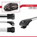 Toyota Proace 2017 ve Sonrası ile Uyumlu ACE-1 Ara Atkı Tavan Barı Gri 4 Adet