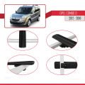 Opel Combo D 2012-2018 Arası ile Uyumlu BASIC Model Ara Atkı Tavan Barı Siyah 3 Adet