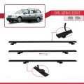 Opel Astra G (T98) SW 1998-2004 Arası ile Uyumlu BASIC Model Ara Atkı Tavan Barı Siyah 3 Adet