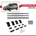 Peugeot Partner 2 Tepee 2008-2018 Arası ile Uyumlu BASIC Model Ara Atkı Tavan Barı Gri 2 Adet