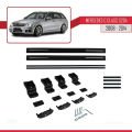 Mercedes C Class 3 (S204) 2008-2014 Arası ile Uyumlu BASIC Model Ara Atkı Tavan Barı Siyah 2 Adet