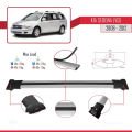 Kia Sedona 2 (VQ) 2006-2012 Arası ile Uyumlu FLY Model Ara Atkı Tavan Barı Gri 2 Adet