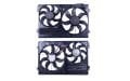 Volkswagen Golf 5, Jetta, Passat, Seat Leon 2005 ve Sonrası Fan Motoru Davlumbazlı (360 MM+295 MM - 4 Fiş - 220W + 150W) | Yedek Parça