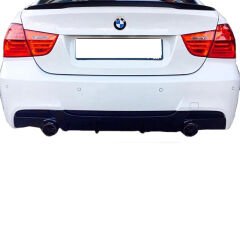 Bmw E92 3 Serisi 2007 - 13 M Performance Difüzör Plastik Boyasız