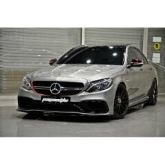 W205 için C63 AMG Kaput Çelik