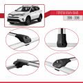 Toyota RAV4 IV (XA40) Post-Facelift 2016-2018 Arası ile Uyumlu ACE-1 Ara Atkı Tavan Barı Gri 2 Adet