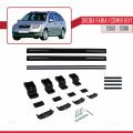 Skoda Fabia (6Y) Combi 2000-2006 Arası ile Uyumlu BASIC Model Ara Atkı Tavan Barı Siyah 2 Adet