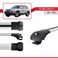 Hyundai Santa Fe (SM) 2001-2006 Arası ile Uyumlu ACE-1 Ara Atkı Tavan Barı Gri 2 Adet