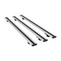 Saab 9-3 II SW 2006-2012 Arası ile Uyumlu BASIC Model Ara Atkı Tavan Barı Gri 3 Adet
