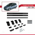 Peugeot 307 SW 2002-2008 Arası ile Uyumlu BASIC Model Ara Atkı Tavan Barı Siyah 2 Adet