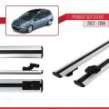 Peugeot 307 SW 2002-2008 Arası ile Uyumlu BASIC Model Ara Atkı Tavan Barı Gri 2 Adet