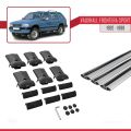 Vauxhall Frontera Sport 1992-1998 Arası ile Uyumlu FLY Model Ara Atkı Tavan Barı Gri 3 Adet