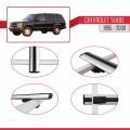Chevrolet Tahoe 1995-2000 Arası ile Uyumlu BASIC Model Ara Atkı Tavan Barı Gri 4 Adet