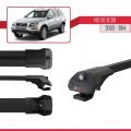 Volvo XC90 2003-2014 Arası ile Uyumlu ACE-1 Ara Atkı Tavan Barı Siyah 2 Adet