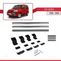 Fiat Doblo 2000-2009 Arası ile Uyumlu BASIC Model Ara Atkı Tavan Barı Gri 2 Adet