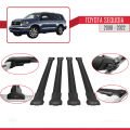 Toyota Sequoia 2008-2022 Arası ile Uyumlu FLY Model Ara Atkı Tavan Barı Siyah 4 Adet
