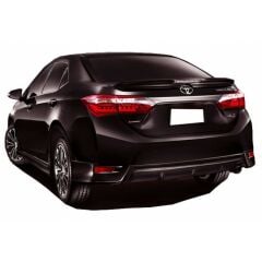 Toyota Corolla 2012 - 2018 Difüzör + Flap Plastik Boyasız