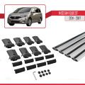Nissan Quest 2011-2017 Arası ile Uyumlu FLY Model Ara Atkı Tavan Barı Gri 4 Adet