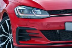 Volkswagen Golf 7,5 MK7,5 ( 2018 - 2020 ) Arası Uyumlu J Led Far GTI / Kırmızı