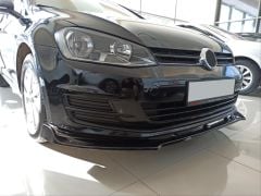 Volkswagen Golf 7 Uyumlu Ön Lip / Boyasız