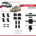 Renault Modus 2004-2013 Arası ile Uyumlu ACE-4 Ara Atkı Tavan Barı Gri 2 Adet