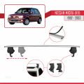Nissan Micra 2 (K11) 1992-2003 Arası ile Uyumlu ACE-4 Ara Atkı Tavan Barı Gri 2 Adet