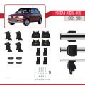 Nissan Micra 2 (K11) 1992-2003 Arası ile Uyumlu ACE-4 Ara Atkı Tavan Barı Gri 2 Adet