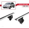Toyota Auris (E150) 2006-2012 Arası ile Uyumlu ACE-4 Ara Atkı Tavan Barı Gri 2 Adet