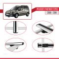 Peugeot Partner 2 Tepee 2008-2018 Arası ile Uyumlu BASIC Model Ara Atkı Tavan Barı Gri 3 Adet