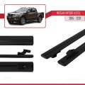 Nissan NP300 (D23) 2015-2021 Arası ile Uyumlu BASIC Model Ara Atkı Tavan Barı Siyah 2 Adet