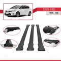 Toyota Verso (AR20) 2009-2018 Arası ile Uyumlu FLY Model Ara Atkı Tavan Barı Siyah 3 Adet