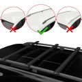 Vauxhall Frontera 1992-1998 Arası ile Uyumlu BASIC Model Ara Atkı Tavan Barı Siyah 3 Adet