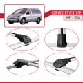 Chevrolet Venture 1997-2004 Arası ile Uyumlu ACE-1 Ara Atkı Tavan Barı Gri 4 Adet