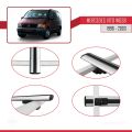 Mercedes Vito (W638) 1996-2003 Arası ile Uyumlu BASIC Model Ara Atkı Tavan Barı Gri 2 Adet