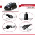 Skoda Roomster 2006-2015 Arası ile Uyumlu ACE-1 Ara Atkı Tavan Barı Gri 2 Adet