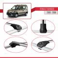 Renault Kangoo (X76) Post-Facelift 2003-2008 Arası ile Uyumlu ACE-1 Ara Atkı Tavan Barı Gri 2 Adet