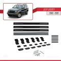 Jeep Liberty 2002-2007 Arası ile Uyumlu BASIC Model Ara Atkı Tavan Barı Siyah 3 Adet