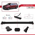 Kia Carnival 4 (KA4) 2021-2023 Arası ile Uyumlu FLY Model Ara Atkı Tavan Barı Siyah 2 Adet