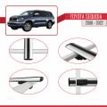 Toyota Sequoia 2008-2022 Arası ile Uyumlu BASIC Model Ara Atkı Tavan Barı Gri 3 Adet