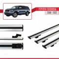Toyota Sequoia 2008-2022 Arası ile Uyumlu BASIC Model Ara Atkı Tavan Barı Gri 3 Adet