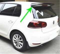 Volkswagen Golf 6 Spoiler Parlak Siyah