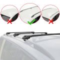 Vauxhall Frontera 2 Sport 1999-2004 Arası ile Uyumlu ACE-1 Ara Atkı Tavan Barı Siyah 3 Adet