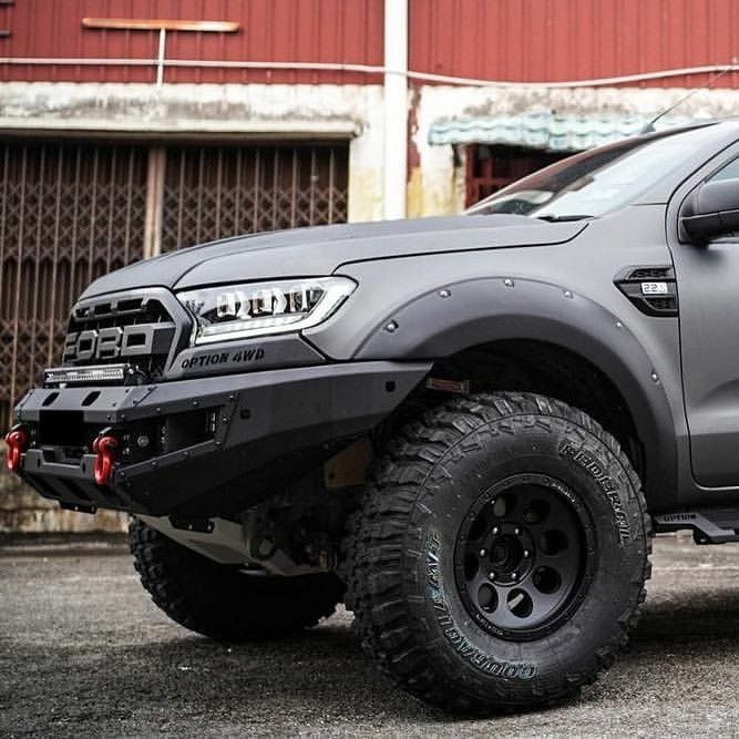 Ford Ranger 2016 Tamponsuz Çıkıntılı Civatasız Çamurluk Kaplama Dodik