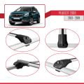Peugeot 2008 (A94) 2013-2019 Arası ile Uyumlu ACE-1 Ara Atkı Tavan Barı Gri 2 Adet