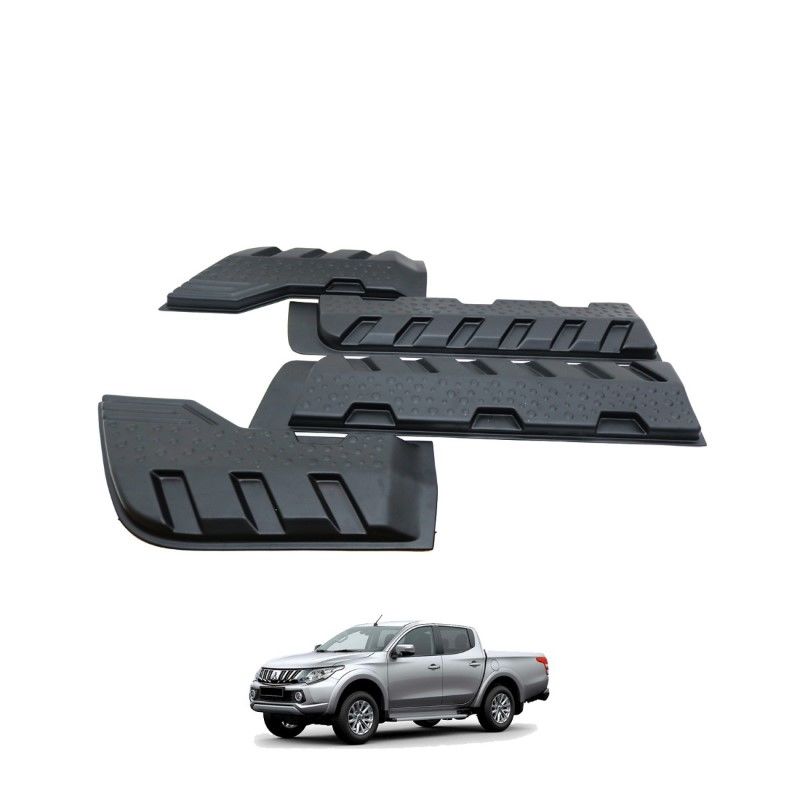 Mitsubishi L200 2015-2019 Kapı Kabartma UV Kat. (ABS) 4 PARÇA