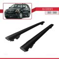 Kia Sorento (BL) 2002-2009 Arası ile Uyumlu HOOK Model Ara Atkı Tavan Barı Siyah 2 Adet