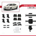 Renault Fluence 2009-2015 Arası ile Uyumlu ACE-4 Ara Atkı Tavan Barı Gri 2 Adet