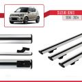 Suzuki Ignis 2016-2024 Arası ile Uyumlu BASIC Model Ara Atkı Tavan Barı Gri 3 Adet