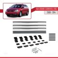 Kia Grand Carnival 2 (VQ) 2006-2014 Arası ile Uyumlu BASIC Model Ara Atkı Tavan Barı Gri 3 Adet